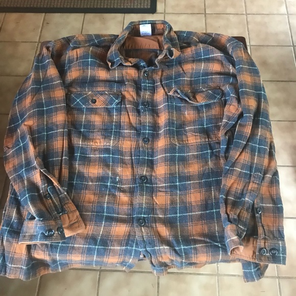 Vintage Rare Patagonia Men’s Heavyweight Organic Cotton Flannel Shirt - Picture 5 of 15